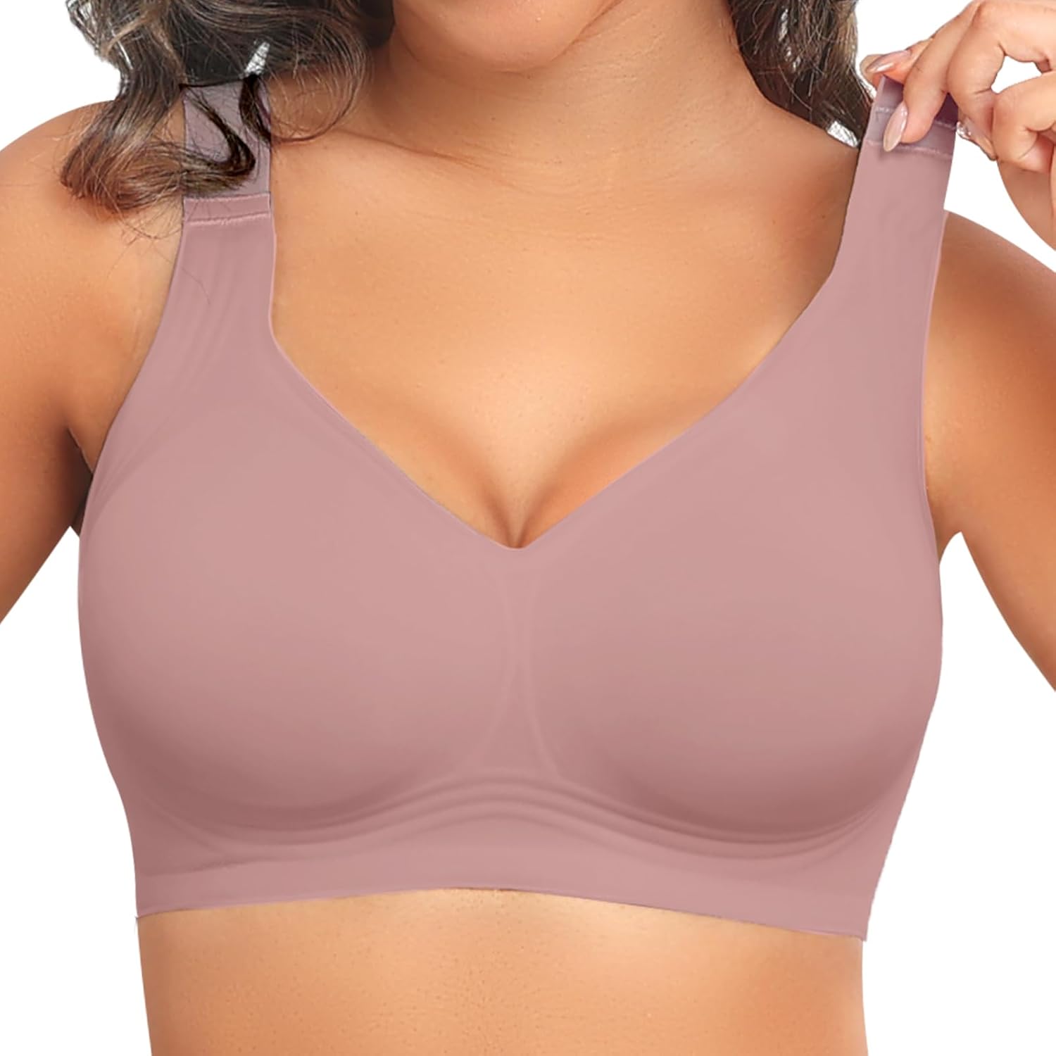 PoseFree Women's Seamless Wireless Bra