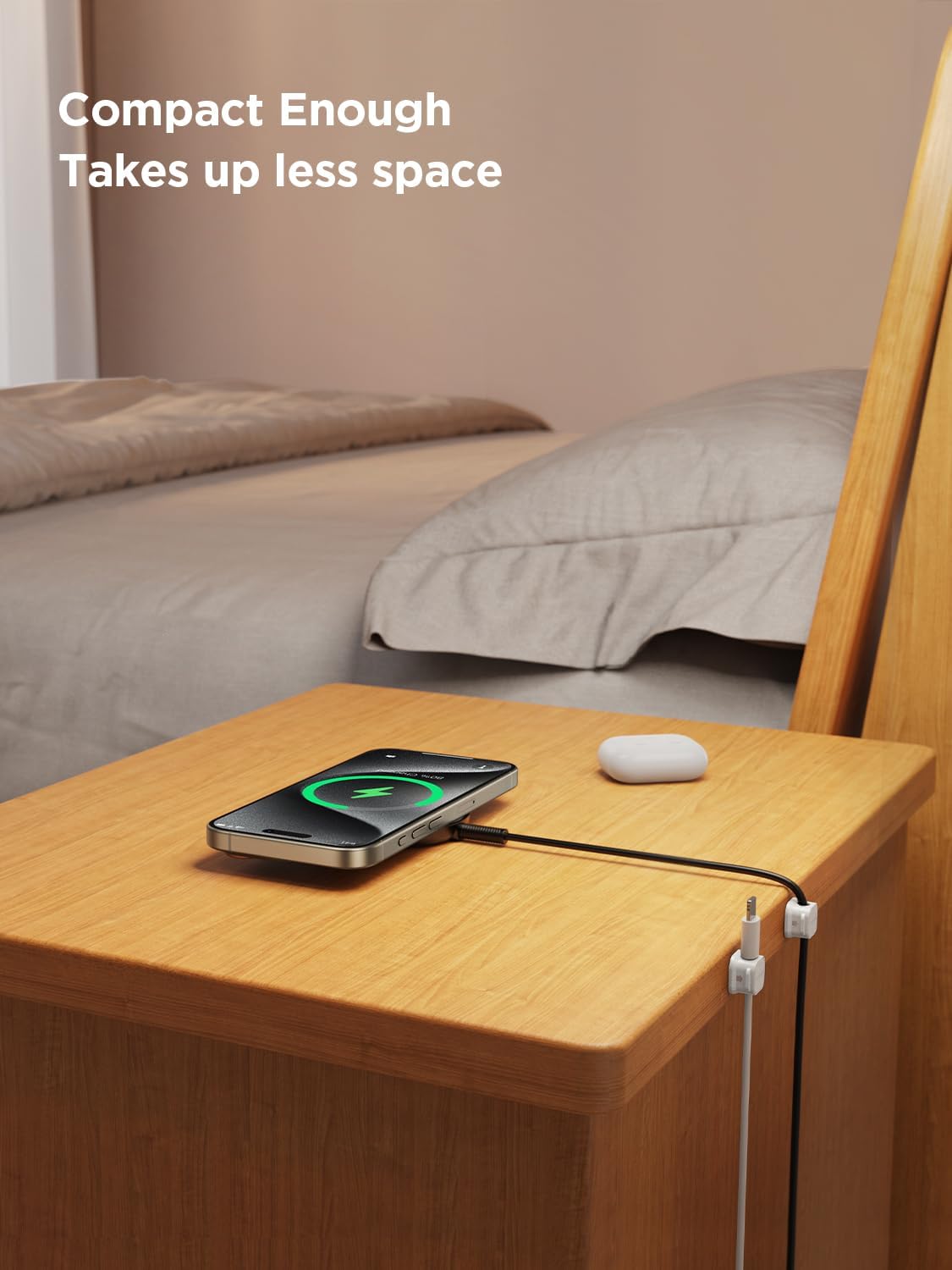 Magnetic Cable Clips [Cable Smooth Adjustable] Cord Holder