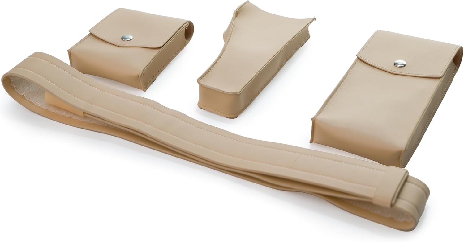 Adjustable Belt with Pockets Holster for Womens