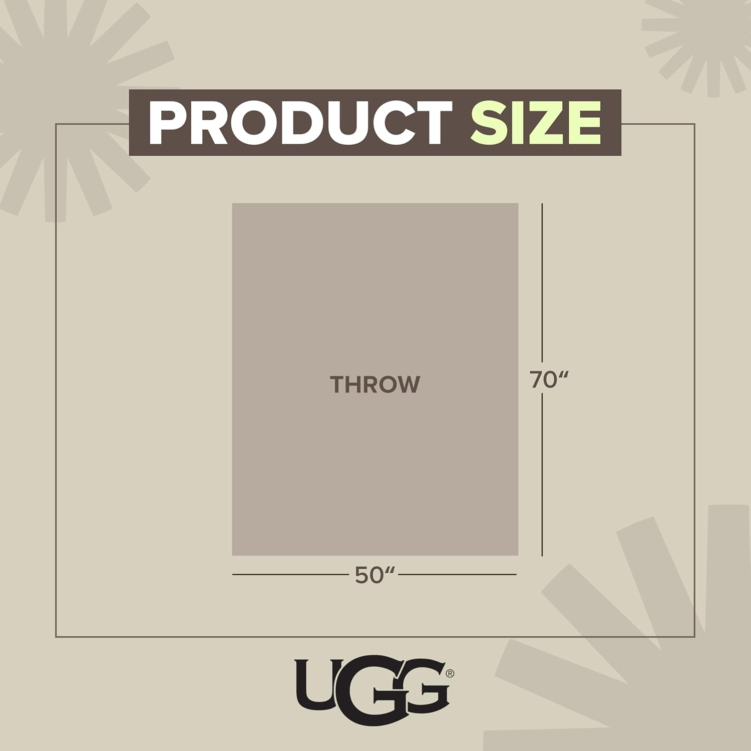 UGG Adalee Faux Fur Throw Blanket Luxury Lightweight