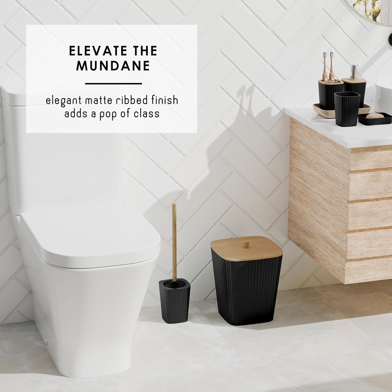 Clara Clark Bathroom Accessories Set