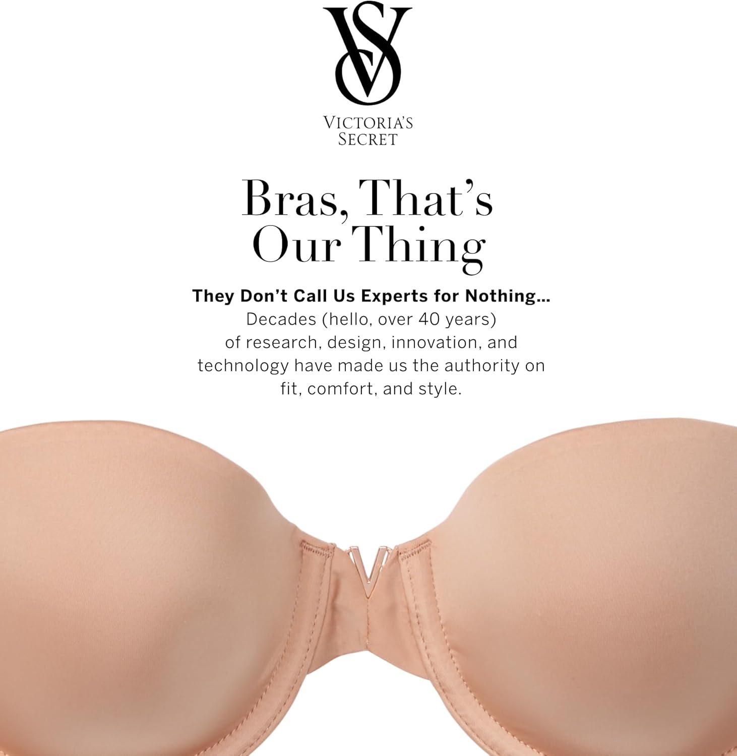 Victoria's Secret Women's Bare Lightly Lined Strapless