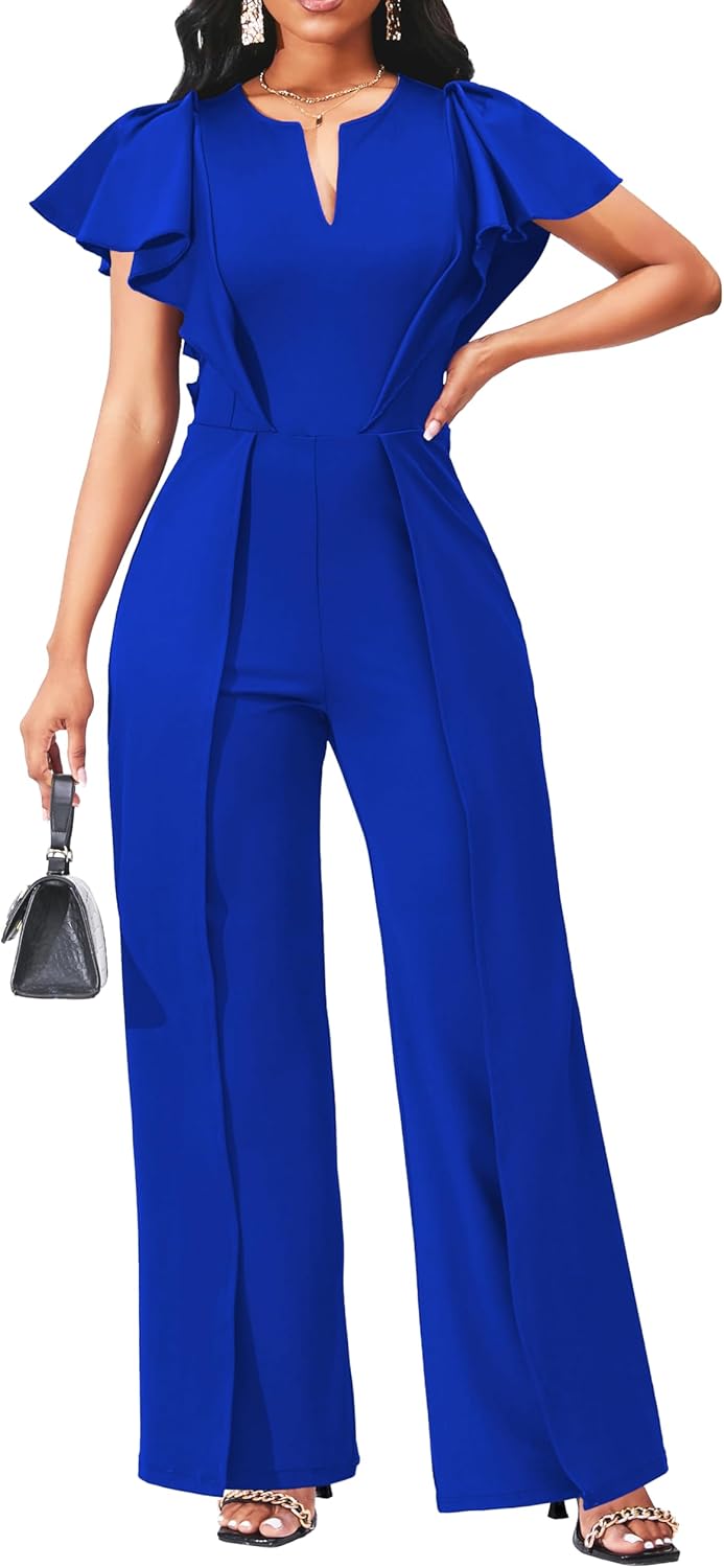 Dressy Long Pants Jumpsuit for Women
