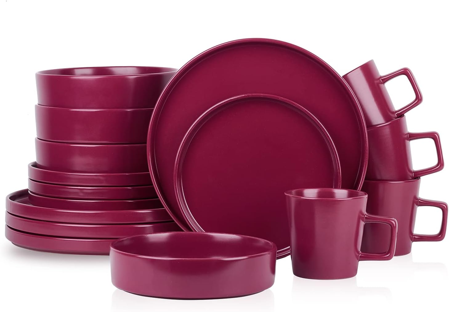 Stone Lain Celina Stoneware 16 Piece Dinnerware Set