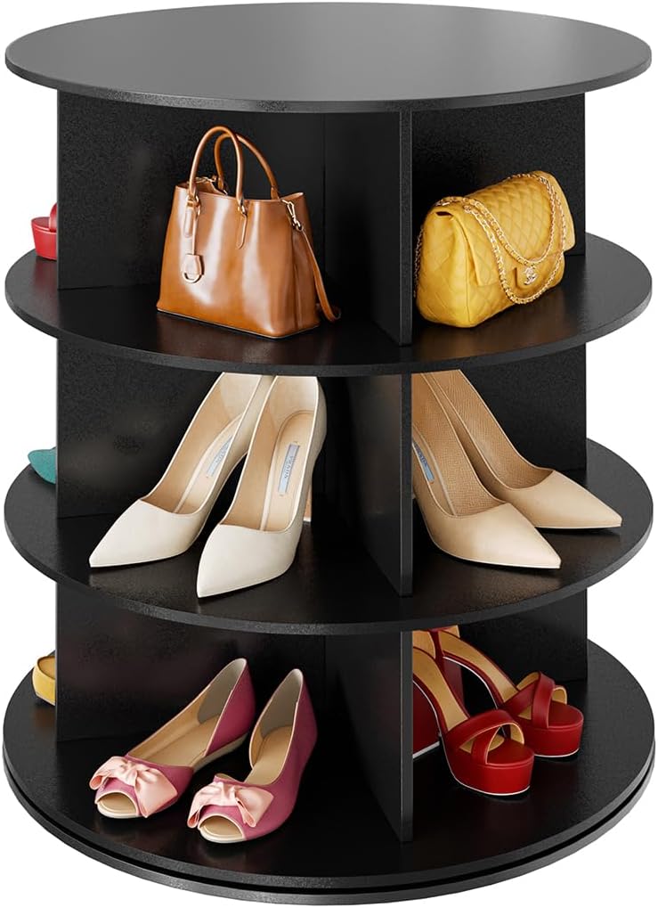 SpaceAid 7 Tier Rotating Shoe Rack Tower