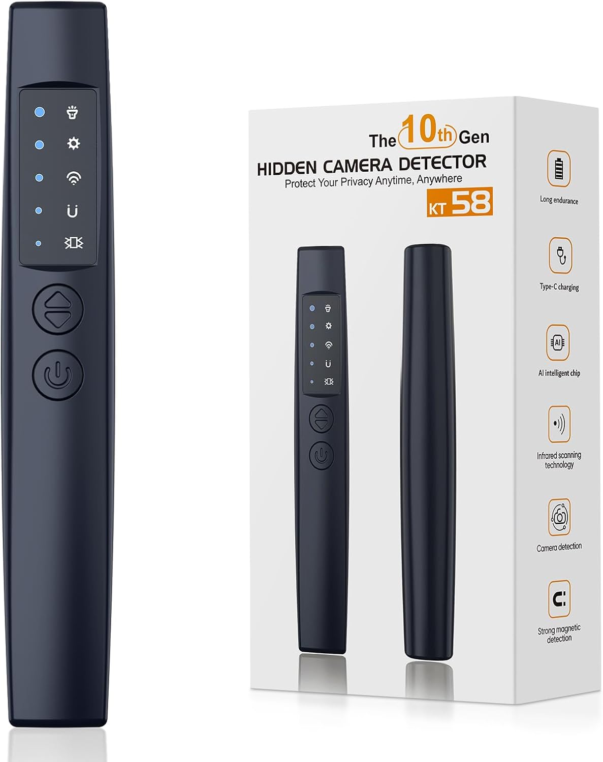 Hidden Camera Detector Privacy Pen