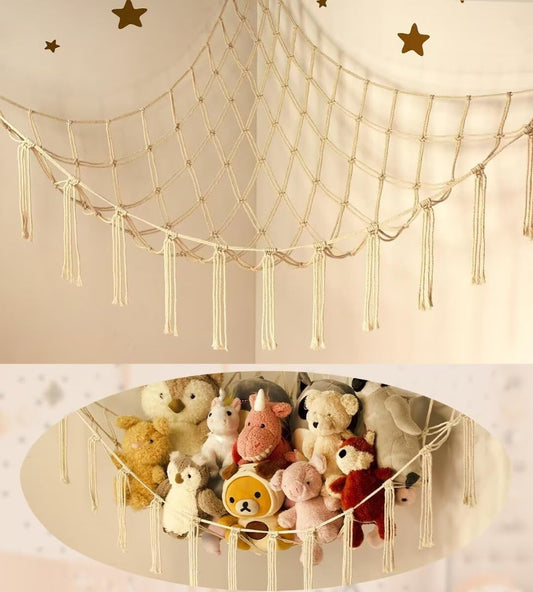 Stuffed Animal Storage Hammock or Net Corner