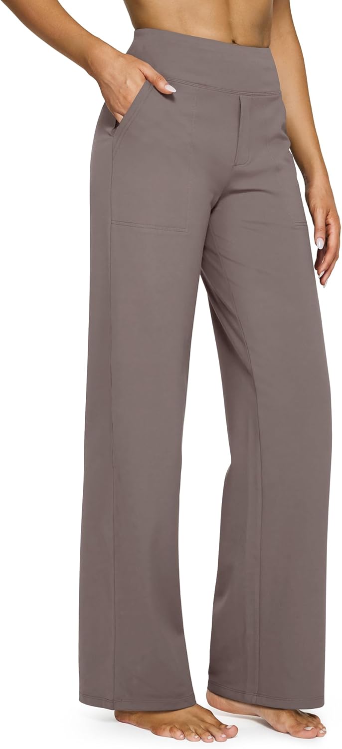 G4Free Women's Wide-Leg Yoga Pants