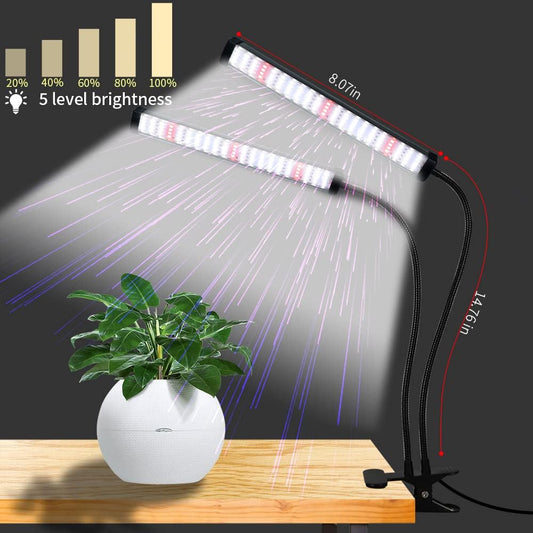 GooingTop Grow Light Super Bright White Desktop Lamp