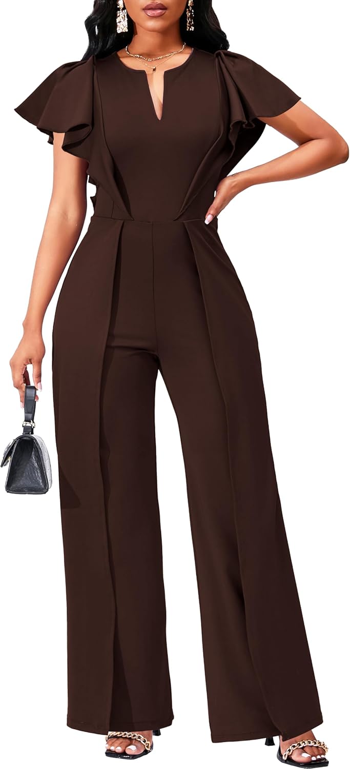 Dressy Long Pants Jumpsuit for Women