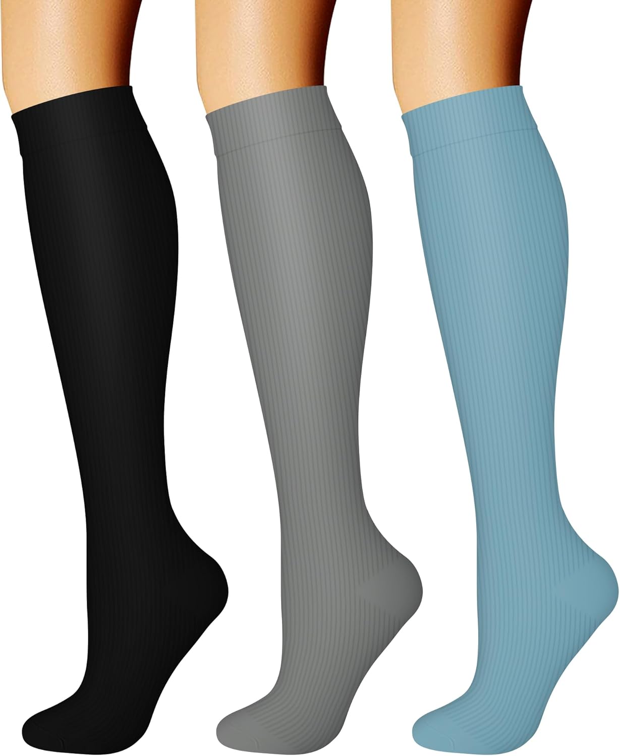 CHARMKING Compression Socks for Men & Wome