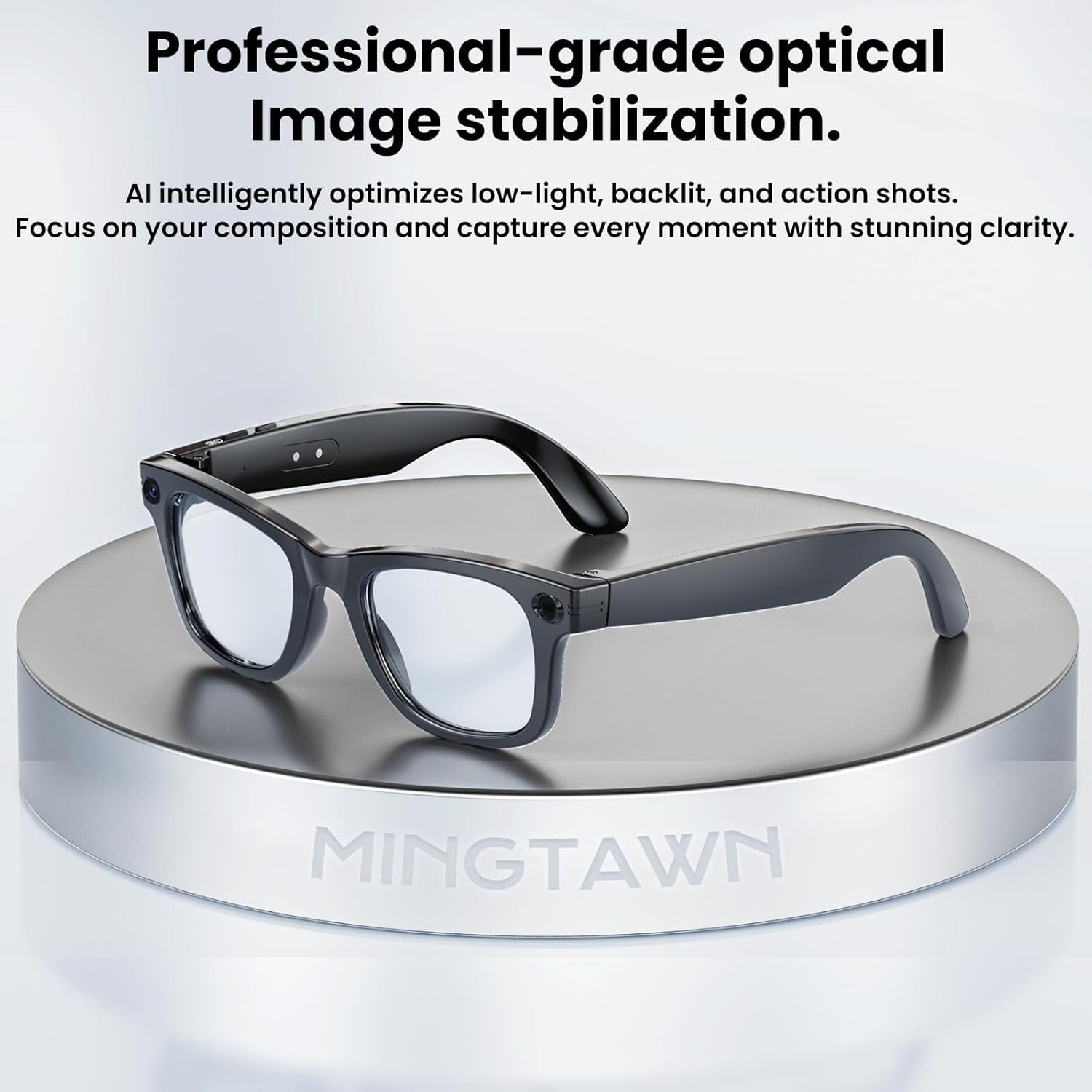 Mingtawn AI Smart Glasses 4K HD Camera