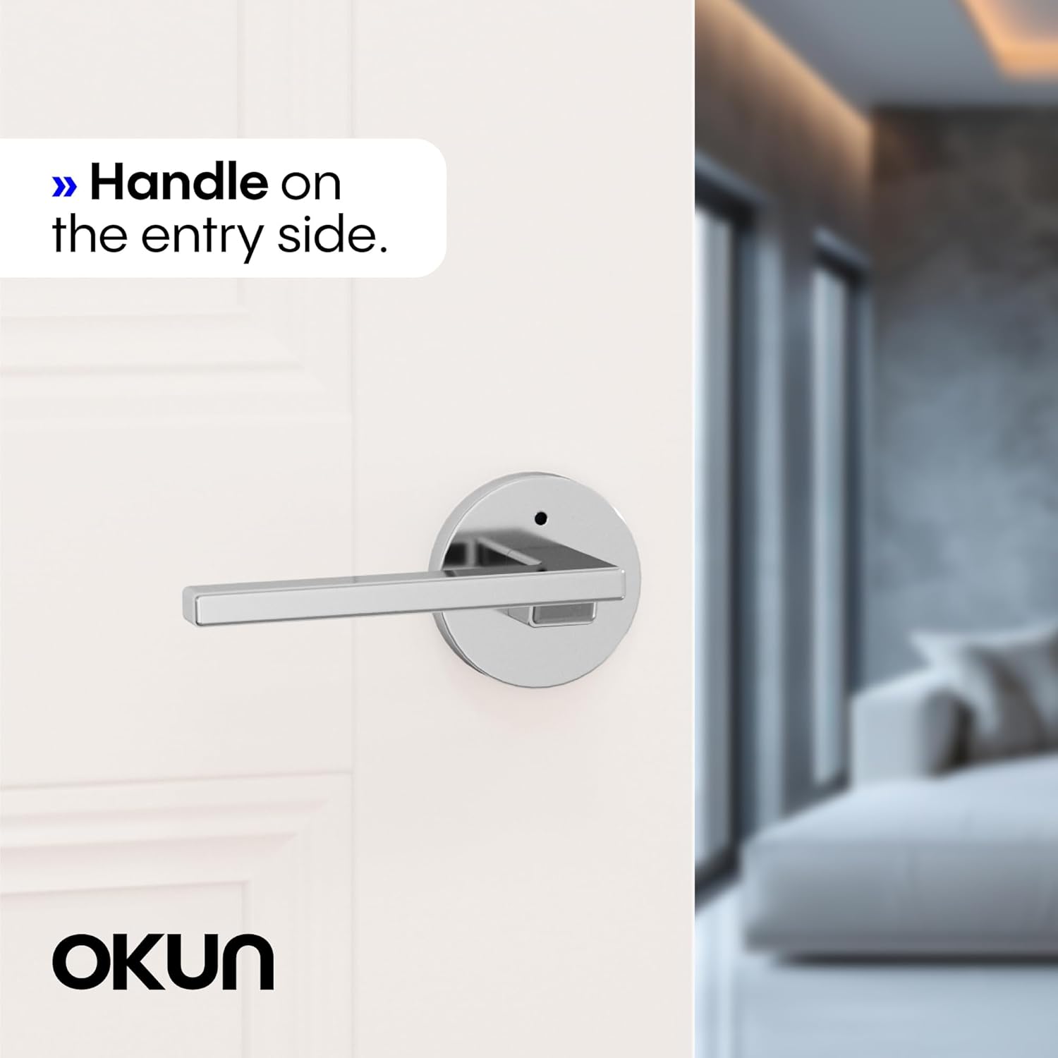 Bedroom Bathroom Privacy Lever Handle