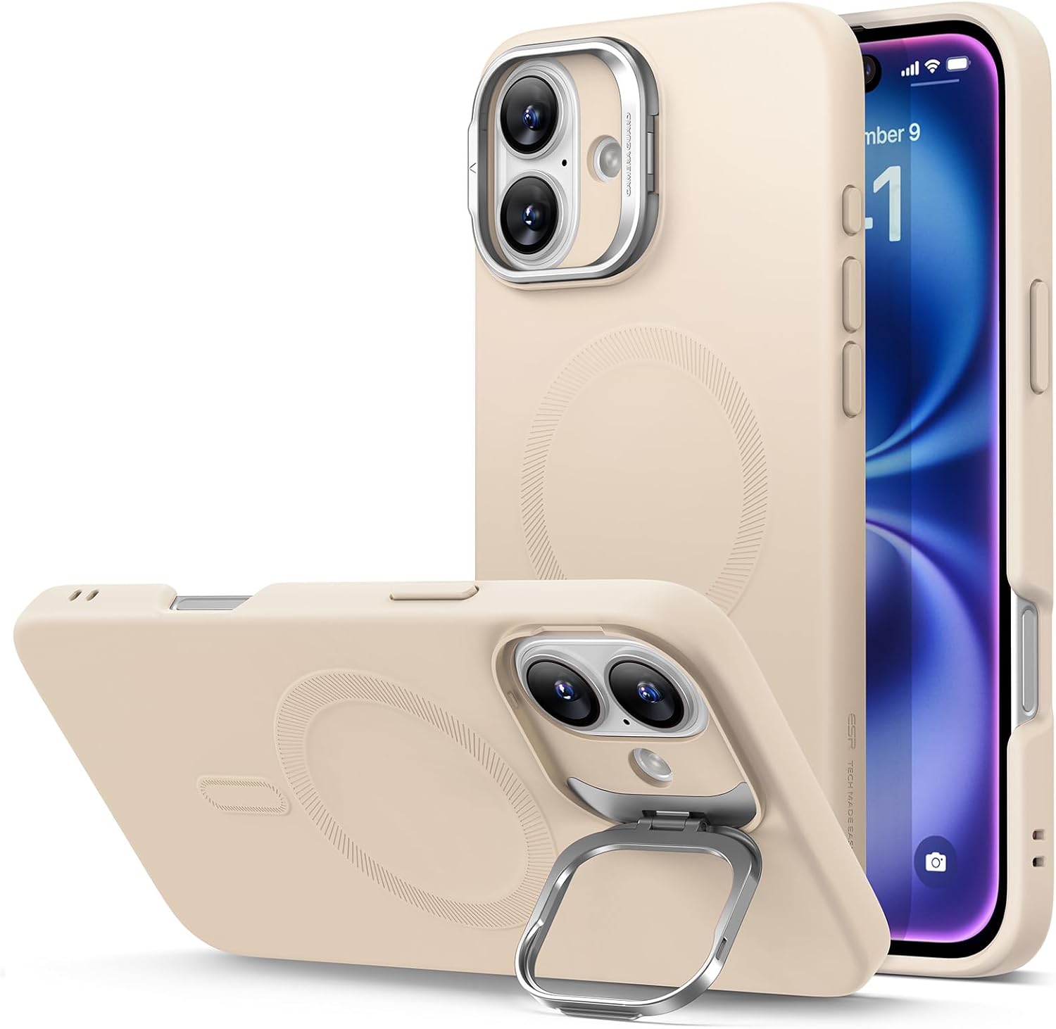 ESR for iPhone 17 Pro Max Case with Stash Stand