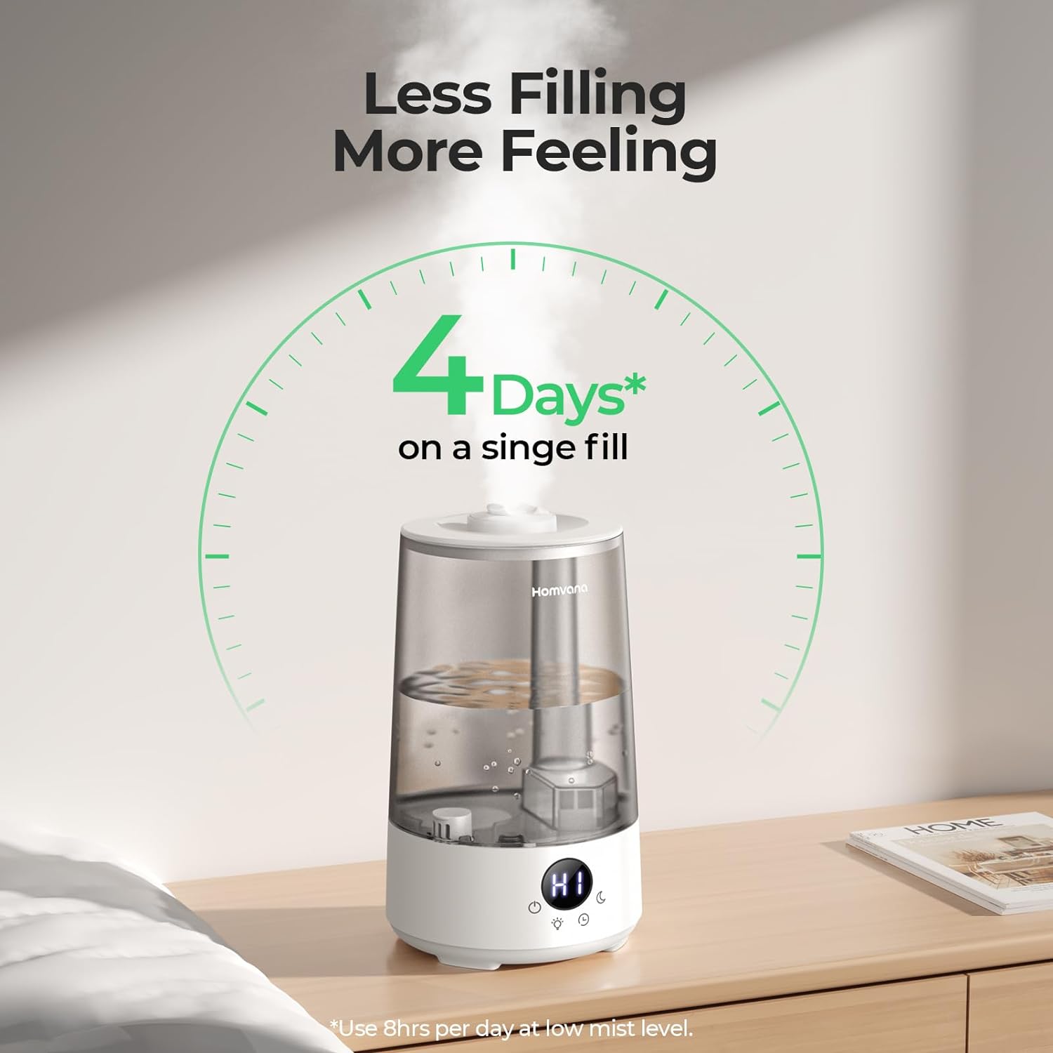 Homvana Cool Mist Humidifier 3.6L