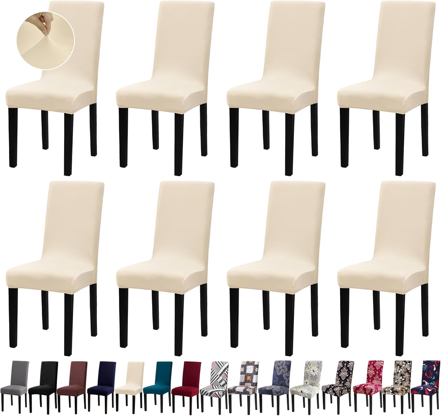 Chair Covers Stretch Kitchen Dining Room