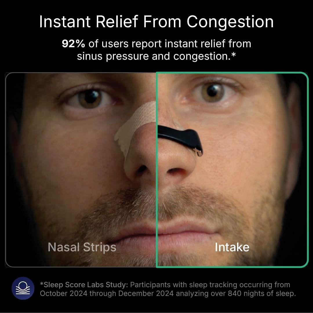 Intake Breathing Nasal Strip Starter Kit