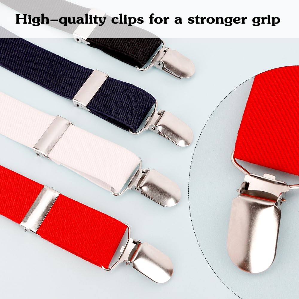 Suspenders for Boys and Girls,Elastic Y-Back Design