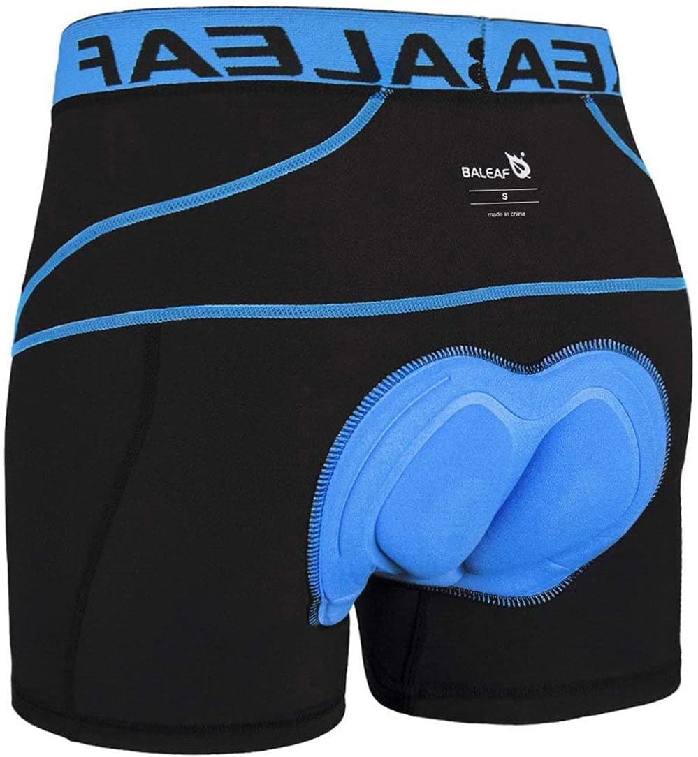 baleaf Men's 3D Padded Bike Shorts Underwear
