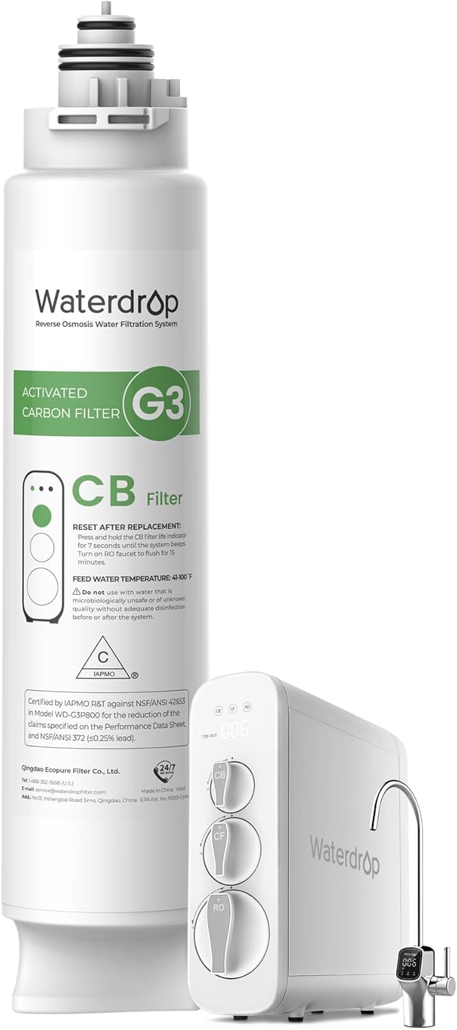 Waterdrop WD-G3-CB Replacement Filter Cartridge