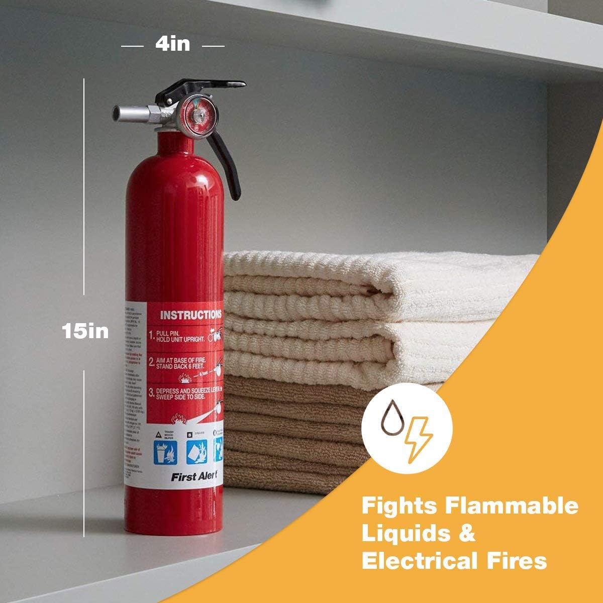 First Alert Fire Extinguisher for Home