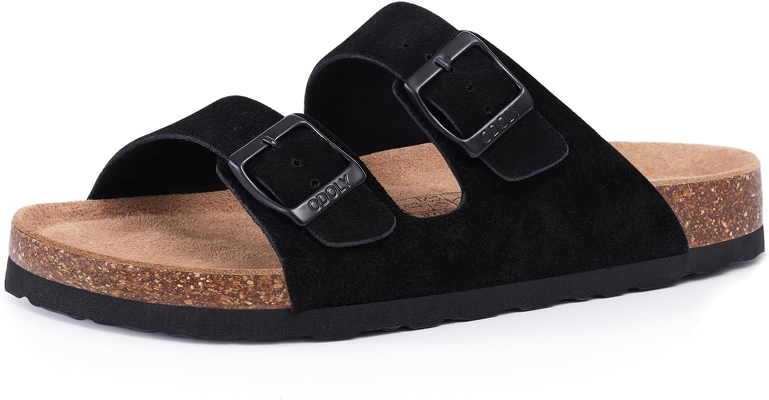 Unisex Cork Footbed Sandals – Arch Support