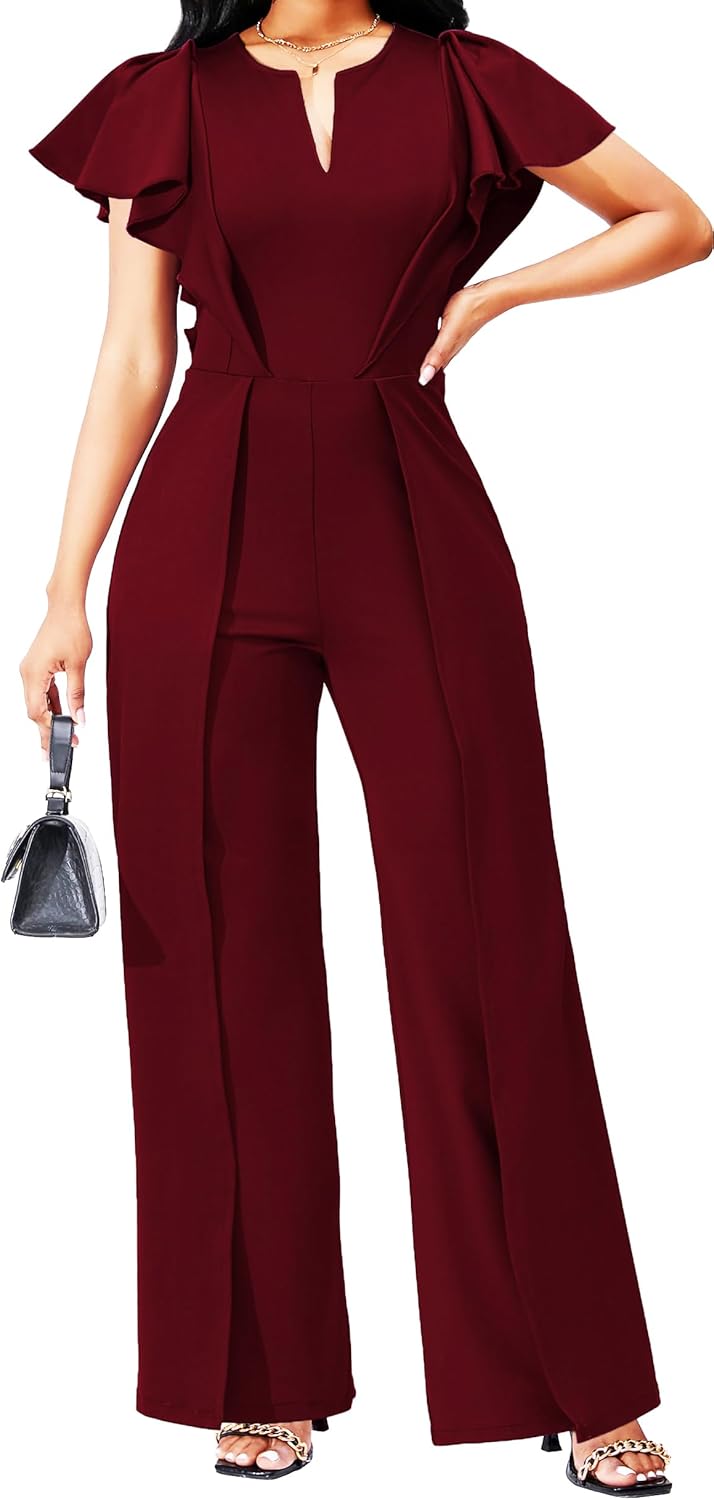 Dressy Long Pants Jumpsuit for Women