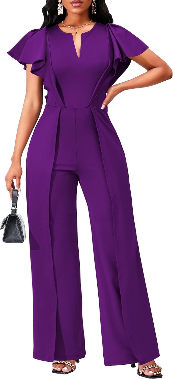 Dressy Long Pants Jumpsuit for Women