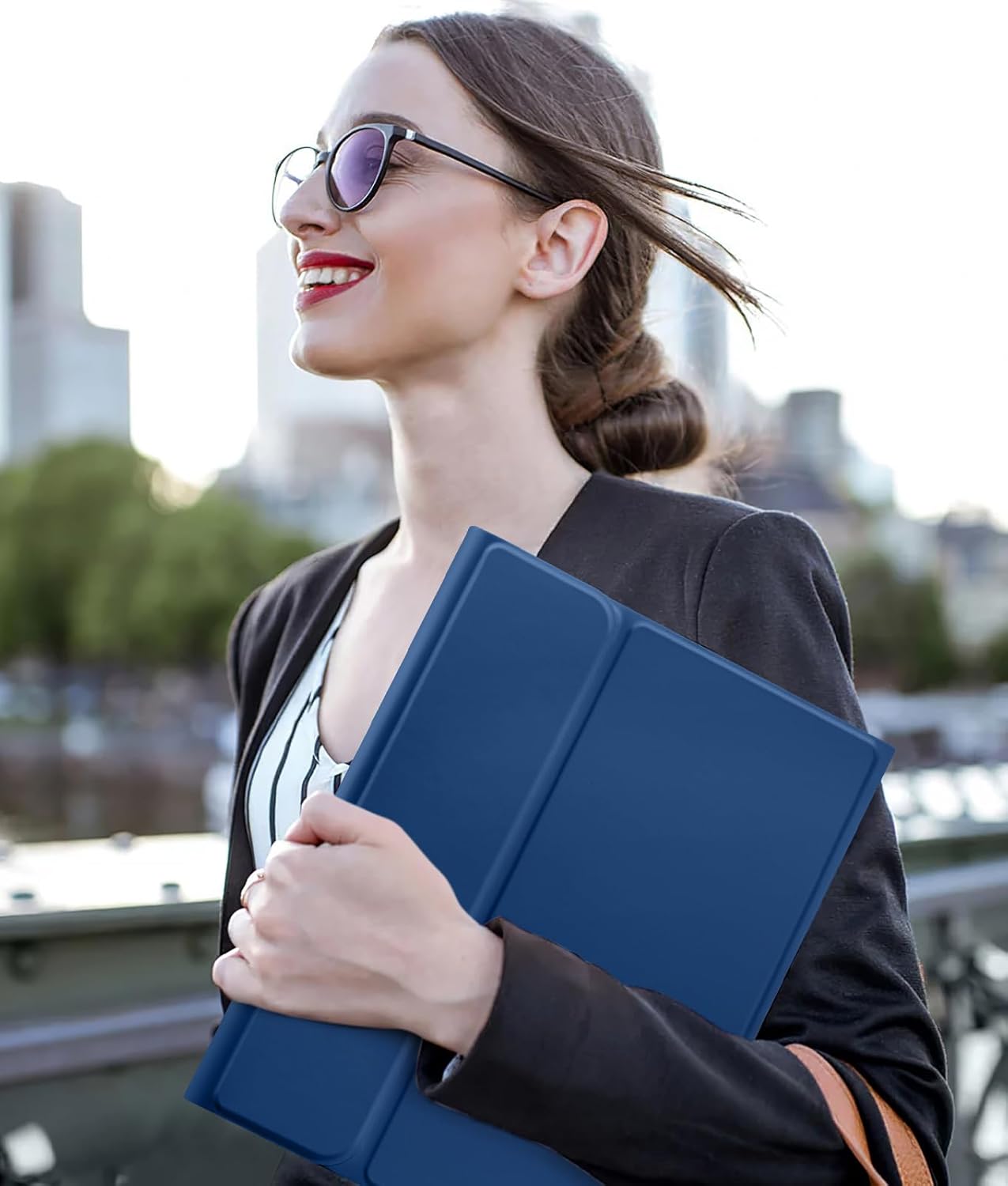 Harvopu Compatible for iPad 11th 10th Generation Case with Keyboard