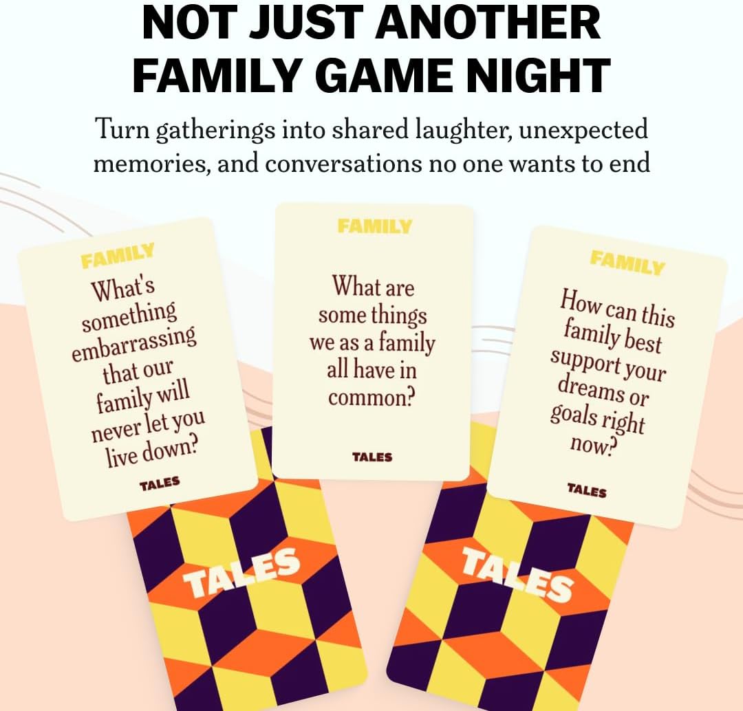 TALES 150 Conversation Cards Family Edition