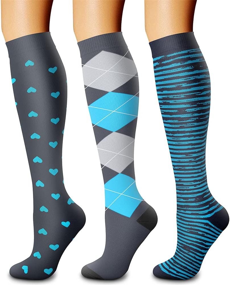 CHARMKING Compression Socks for Men & Wome