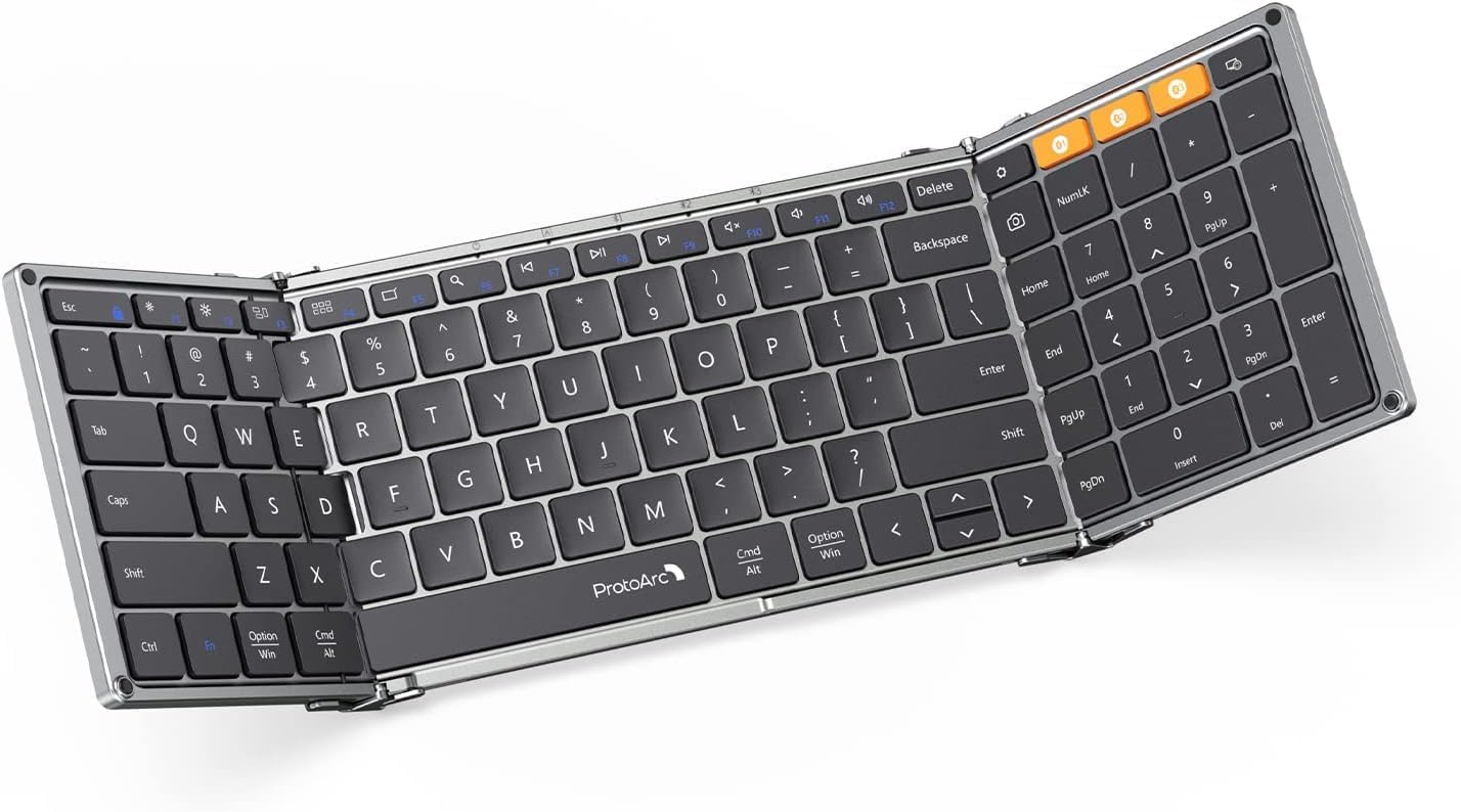 ProtoArc Bluetooth Keyboard with Numeric Keypad