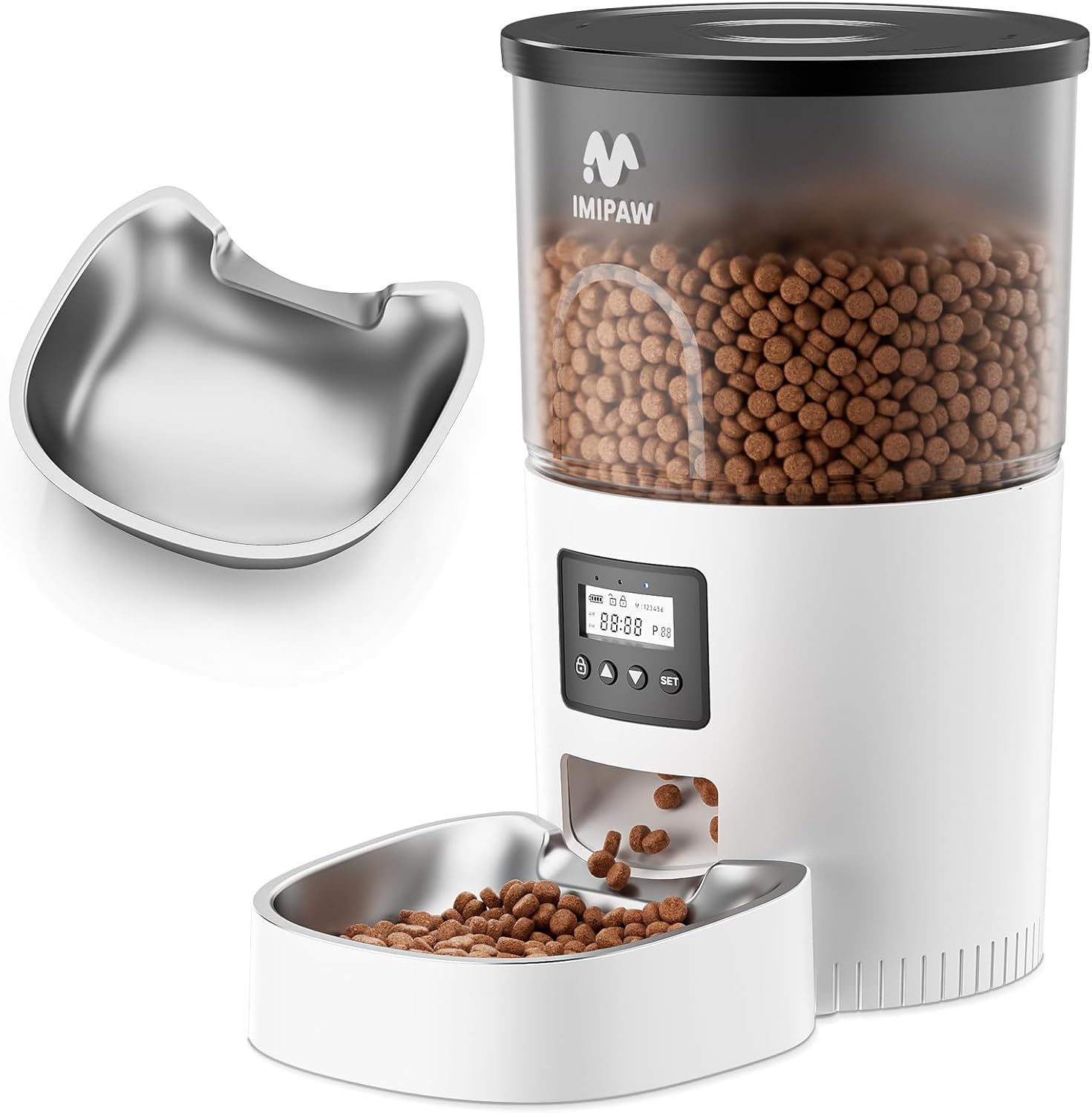 Automatic Cat Feeder – 3L Timed Food Dispenser