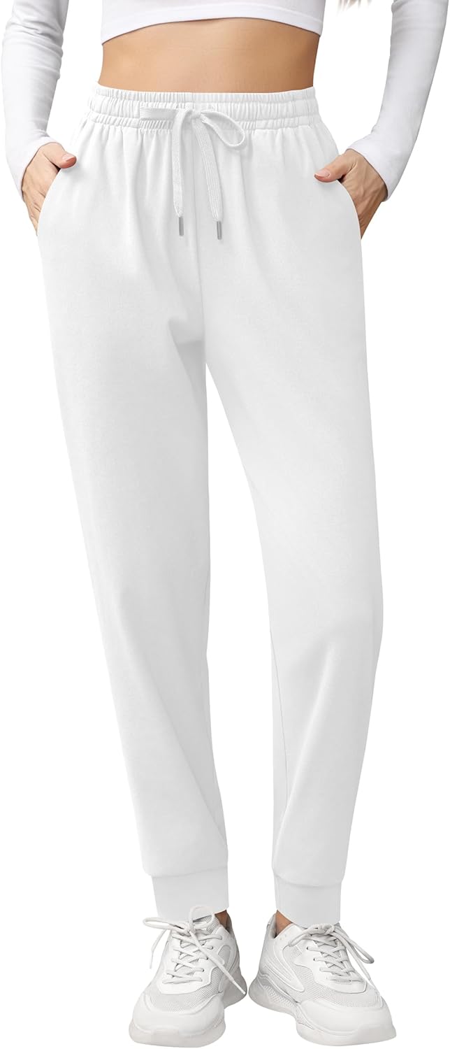 Missufe Women's High Waisted Baggy Sweatpants