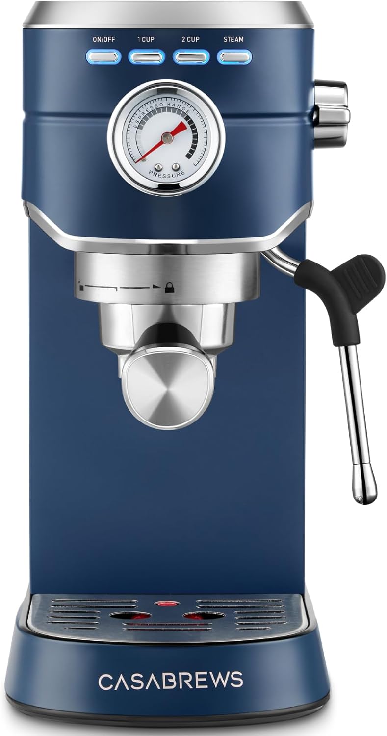 CASABREWS Espresso Machine 20-Bar with Milk Frother
