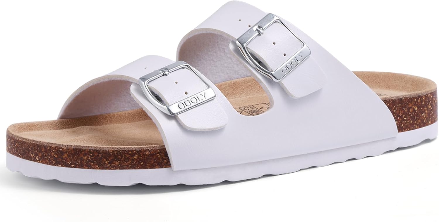 Unisex Cork Footbed Sandals – Arch Support