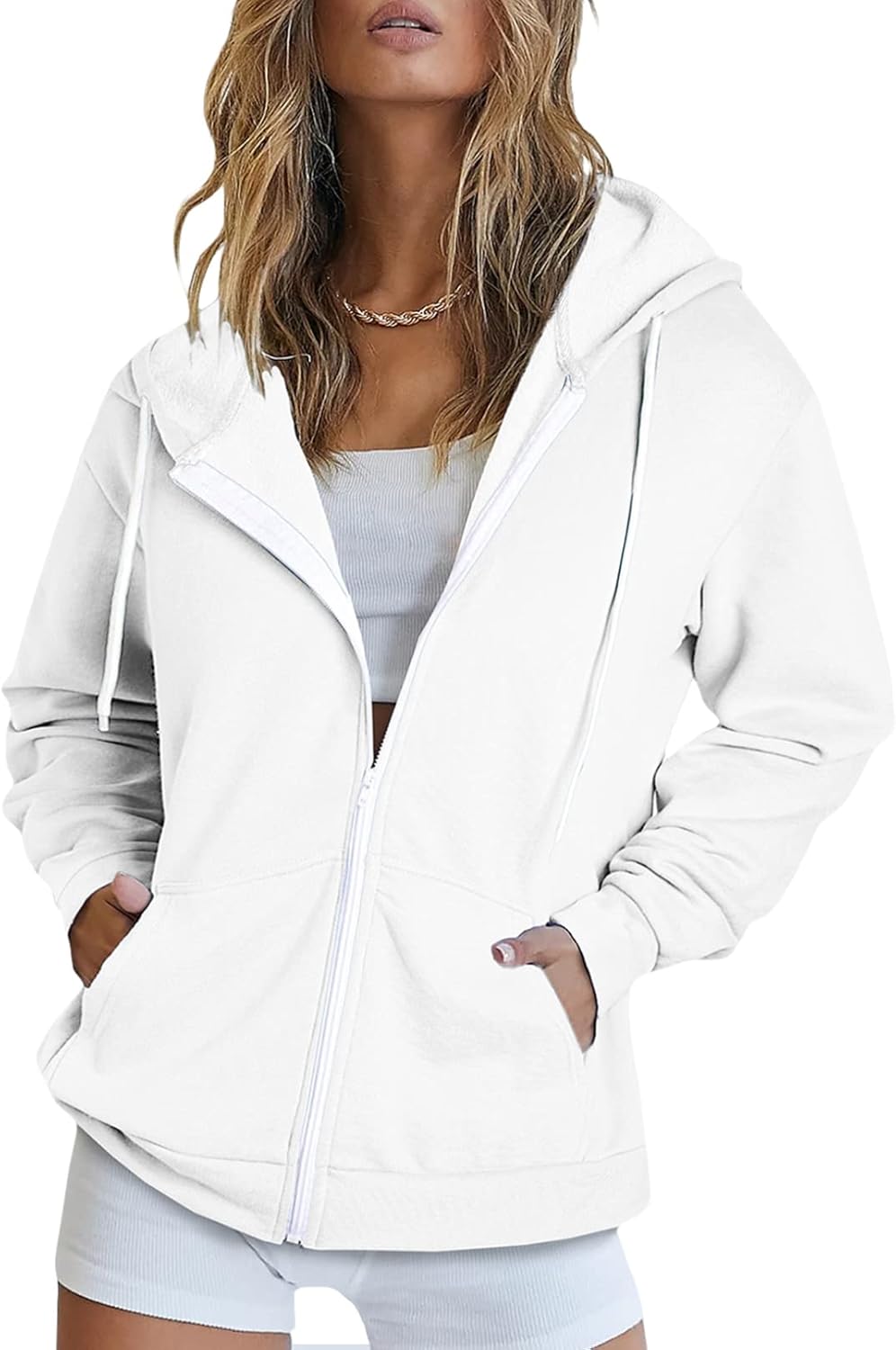 Dokotoo Women's Full Zip Up Hoodie for Women