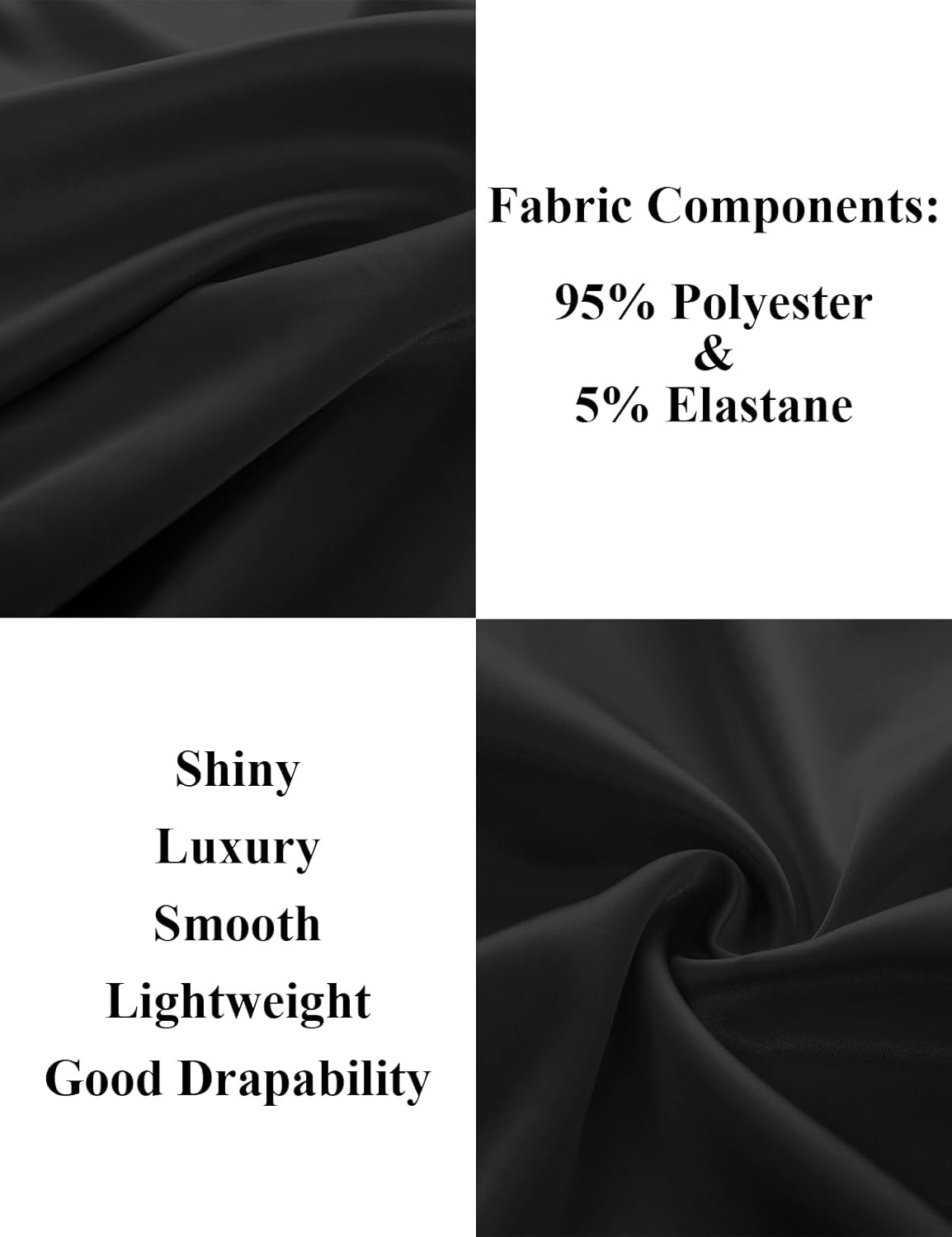 PJ PAUL JONES Men's Shiny Satin Dress Shirts