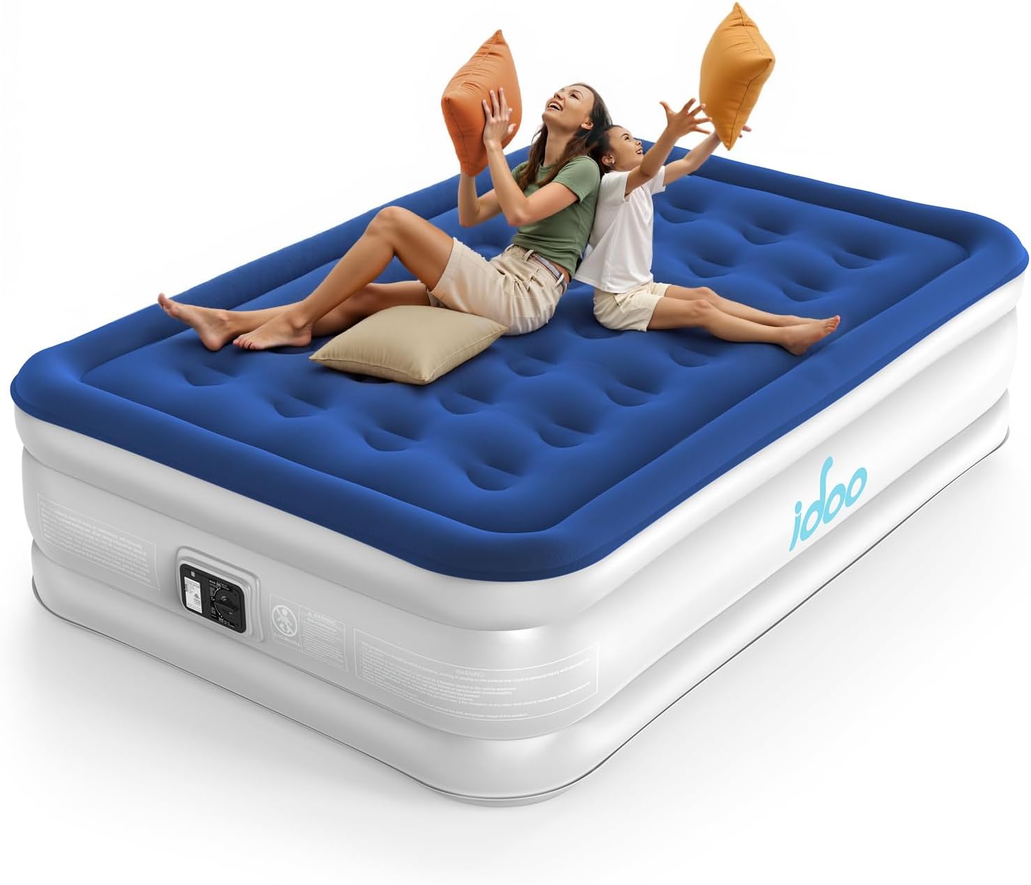 iDOO Queen Air Mattress with Built-in Pump