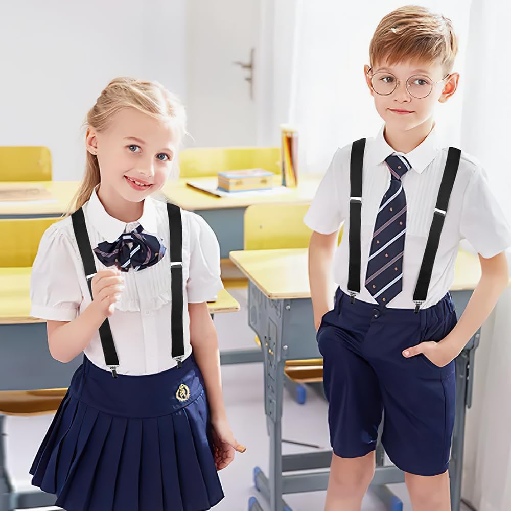 Suspenders for Boys and Girls,Elastic Y-Back Design