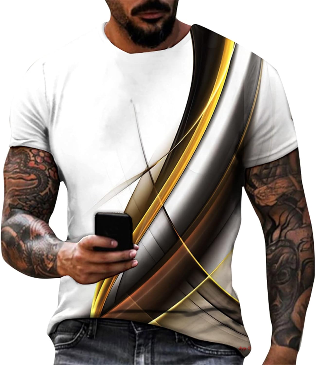 Mens Vintage Designer Raglan T-Shirt