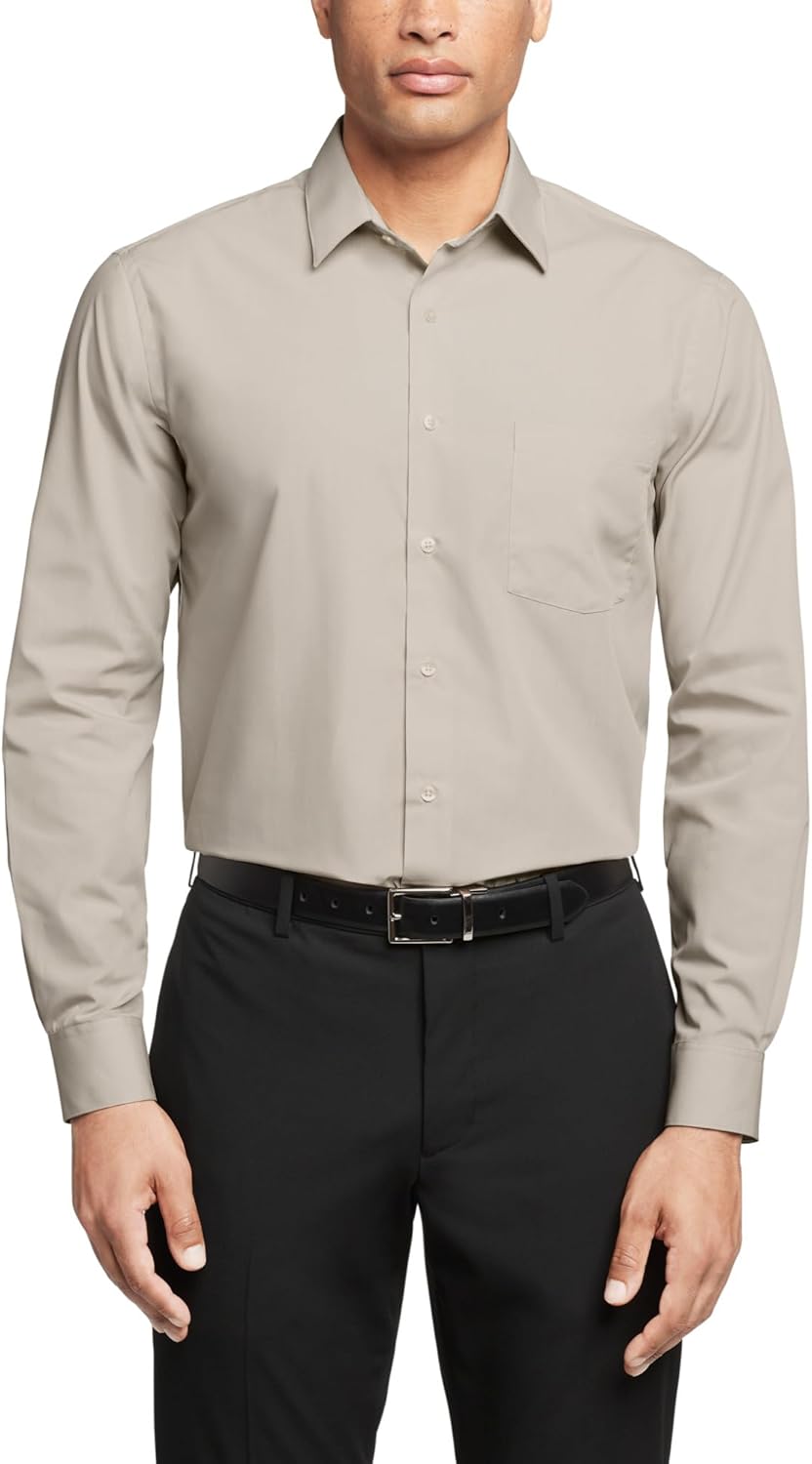 Van Heusen Men's Regular Fit Dress Shirt