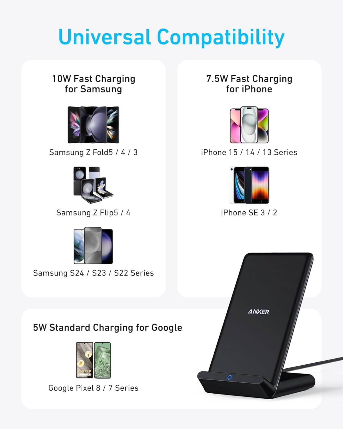 Anker 313 Wireless Charging Stand