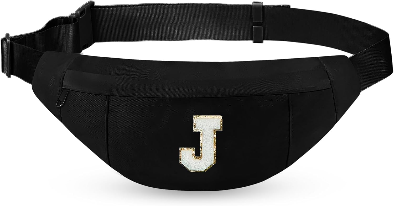 MAXTOP Large Crossbody Fanny Pack with 4-Zipper Pockets