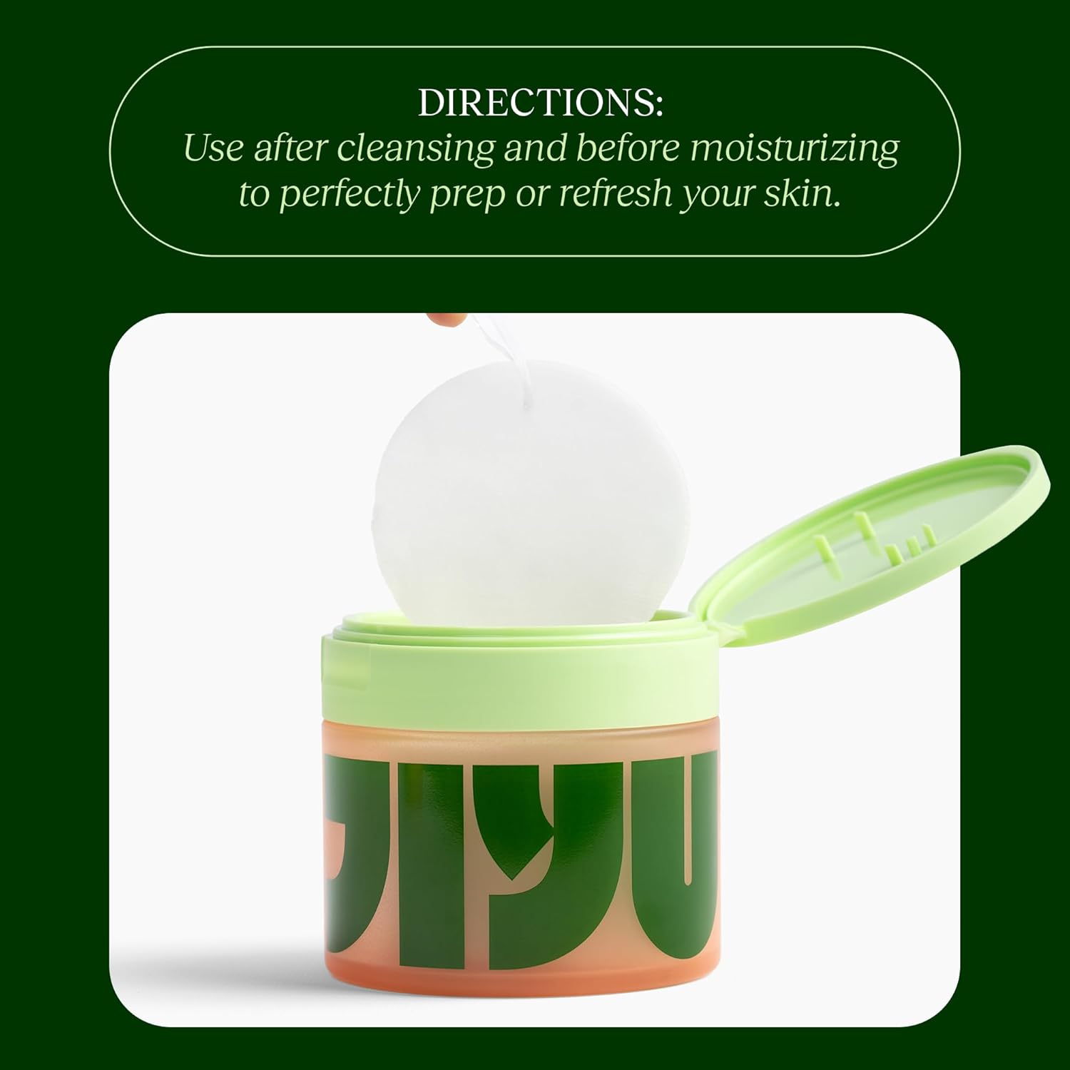 Toning Polish Pads with Snail Mucin & Niacinamide