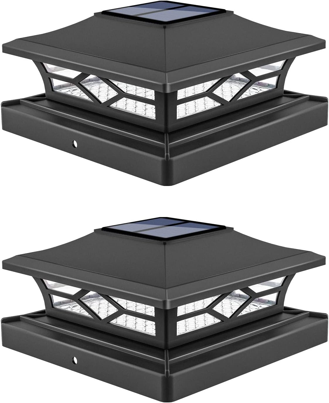 VOLISUN Solar Post Cap Lights for Dock Fence