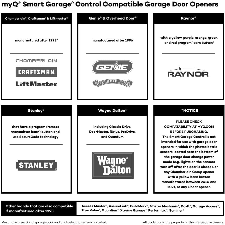 Chamberlain Smart Garage Control