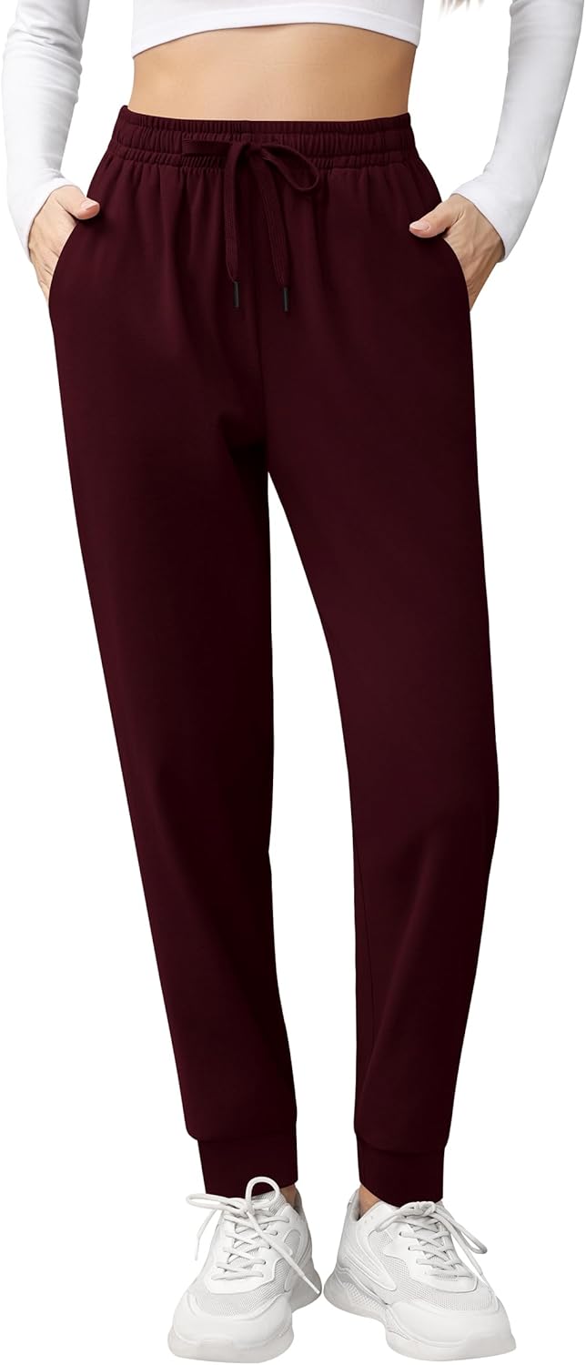 Missufe Women's High Waisted Baggy Sweatpants