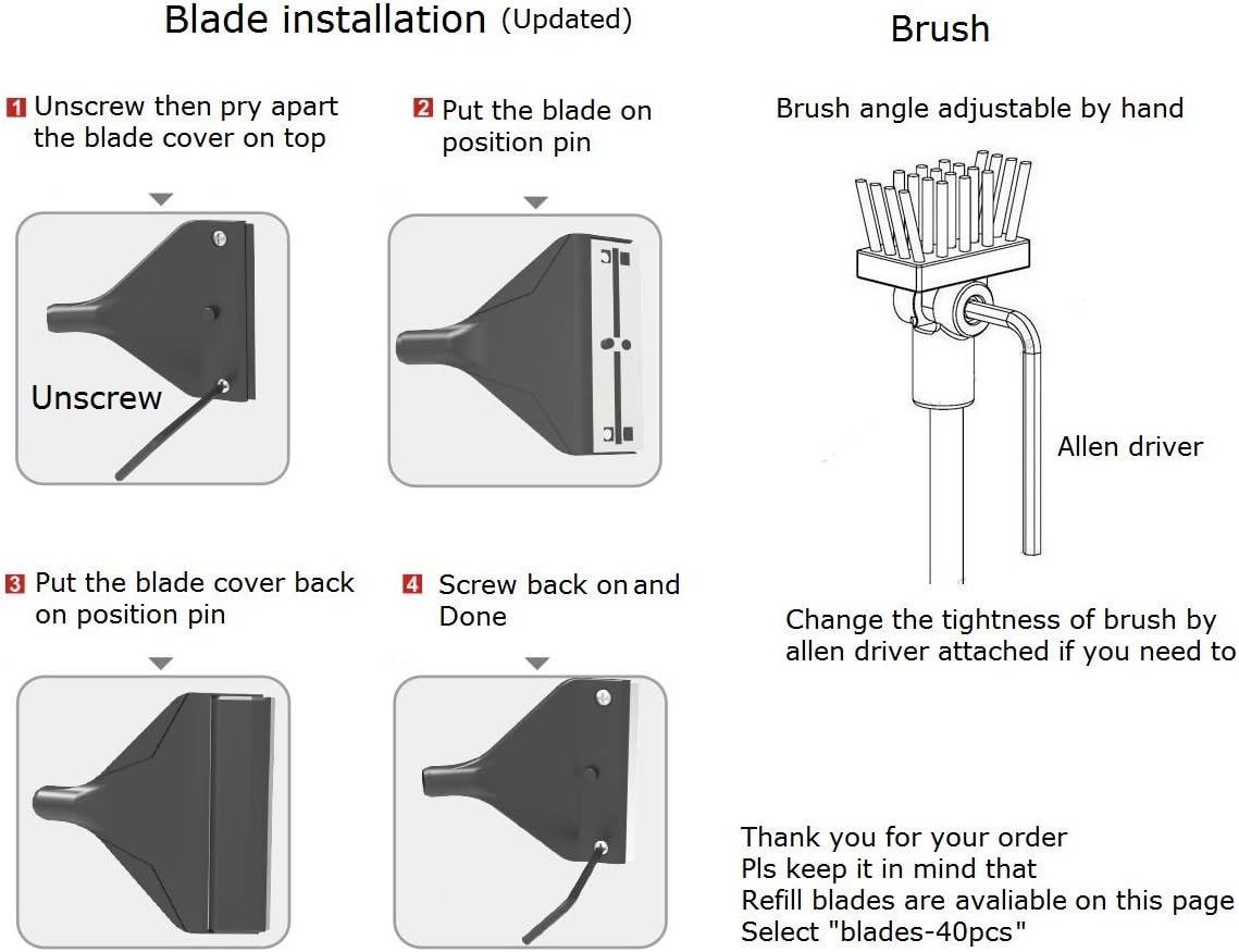 Aquarium Algae Scraper Cleaner Brush