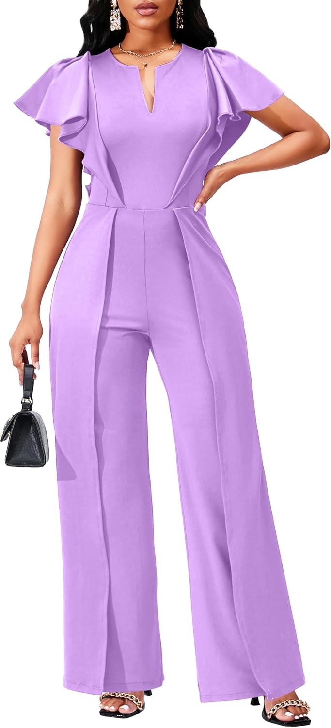 Dressy Long Pants Jumpsuit for Women